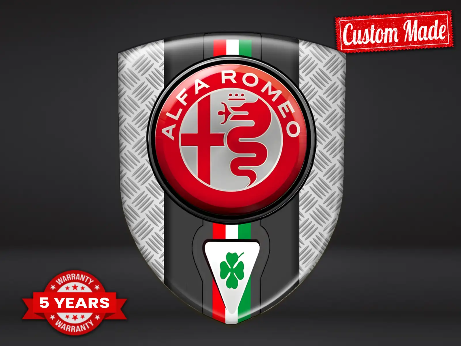 Alfa Romeo Pegatinas Parachoques Tuning Hechas Lujo Edición